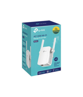 TP-LINK | Extender | RE305 | 802.11ac | 2.4GHz/5GHz | 300+867 Mbit/s | 10/100 Mbit/s | Ethernet LAN (RJ-45) ports 1 | MU-MiMO N