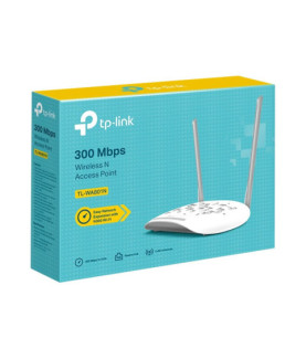 TP-LINK | Access Point | TL-WA801N | 802.11n | 2.4 | 300 Mbit/s | 10/100 Mbit/s | Ethernet LAN (RJ-45) ports 1 | MU-MiMO No | P