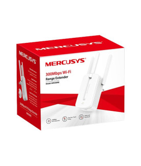 Mercusys | Wi-Fi Range Extender | MW300RE | 802.11n | 2.4GHz | 300 Mbit/s | no PoE | Antenna type 3xExternal