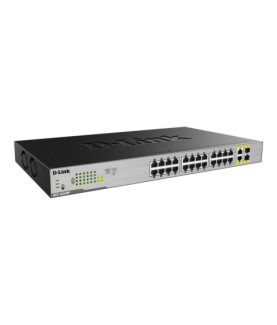 D-Link | Switch | DGS-1026MP | Unmanaged | Rack mountable | Gigabit Ethernet (copper) ports quantity 24 | SFP ports quantity 2 