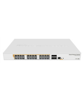 MikroTik | CRS328-24P-4S+RM Gigabit Ethernet POE/POE+ router/switch | Managed L3 | Rackmountable | Gigabit Ethernet (copper) po