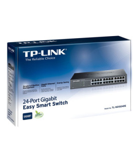 TP-LINK | Switch | TL-SG1024DE | Web Managed | Rackmountable | Gigabit Ethernet (copper) ports quantity 24 | 36 month(s)