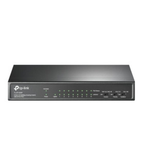 TP-LINK | Switch | TL-SF1009P | Unmanaged | Desktop | 10/100 Mbps (RJ-45) ports quantity 9 | PoE+ ports quantity 8 | Power supp