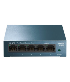 TP-LINK | Desktop Network Switch | LS105G | Unmanaged | Desktop | Power supply type External