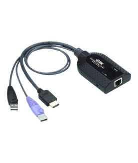 Aten USB HDMI Virtual Media KVM Adapter Cable (Support Smart Card Reader and Audio De-Embedder) | Aten | USB HDMI Virtual Media