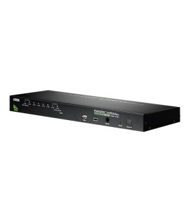 Aten | 8-Port PS/2-USB VGA KVM Switch with Daisy-Chain Port and USB Peripheral Support | CS1708A | Warranty 24 month(s)