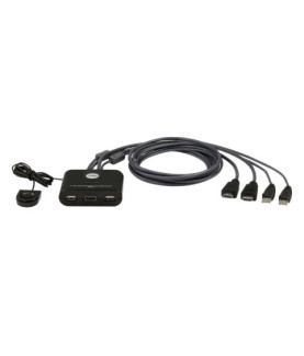 Aten | 2-Port USB FHD HDMI Cable KVM Switch | CS22HF