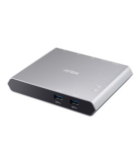 Aten | US3310-AT 2-Port USB-C Dock Switch with Power Pass-through