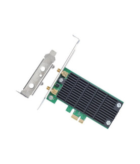 TP-LINK Archer T4E Dual Band PCI Express Adapter 2.4GHz/5GHz, 802.11ac, 300+867 Mbps, 2xDetachable antennas