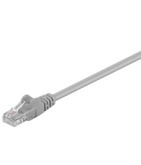 Goobay | CAT 5e patch cable, U/UTP | 68387 | Grey