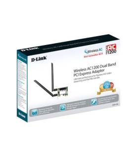 D-Link | DWA-582 Wireless 802.11n Dual Band PCIe Desktop Adapter