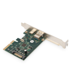 Digitus | PCIe card, USB-C 3.1 Gen 2, 10Gpbs, USB-A 3.1 | DS-30225