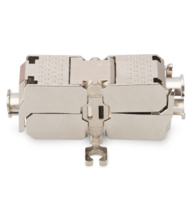 DN-93909 | Field Termination Coupler CAT 6A, 500 MHz for AWG 22-26, fully shielded, keyst. design, 26x35x80