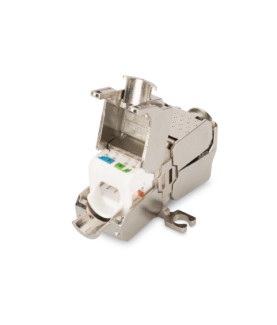 DN-93909 | Field Termination Coupler CAT 6A, 500 MHz for AWG 22-26, fully shielded, keyst. design, 26x35x80