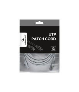 Cablexpert UTP Cat6 Patch cord, grey, 5 m