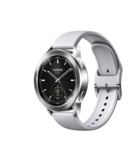 Watch S3 | Smart watch | AMOLED | 1.43 | Waterproof | Silver