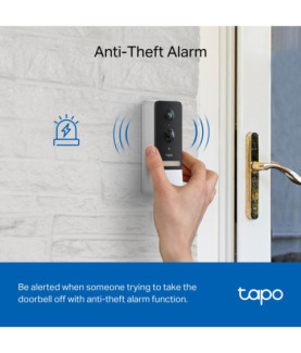 TP-LINK | Tapo Smart Battery Video Doorbell | Tapo D230S1