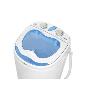 Mesko | Washing machine semi automatic | MS 8053 | Top loading | Washing capacity 3 kg | Depth 37 cm | Width 36 cm | White