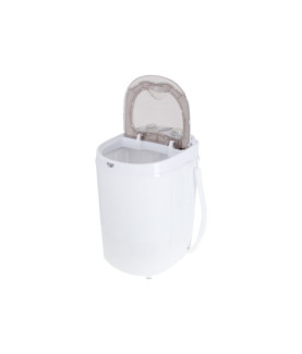 Adler | Mini washing machine | AD 8055 | Top loading | Washing capacity 3 kg | Depth 37 cm | Width 36 cm | White