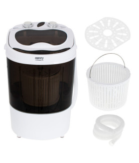 Camry | Mini washing machine | CR 8054 | Top loading | Washing capacity 3 kg | Depth 37 cm | Width 36 cm | White/Gray