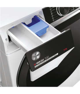 Hoover | Washing Machine | H7W449AMBC-S | Energy efficiency class A | Front loading | Washing capacity 9 kg | 1400 RPM | Depth 