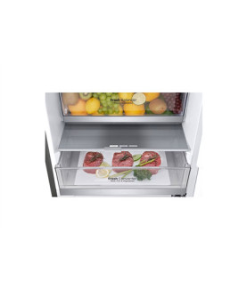 LG | Refrigerator | GBB72PZVCN1 | Energy efficiency class C | Free standing | Combi | Height 203 cm | Fridge net capacity 277 L