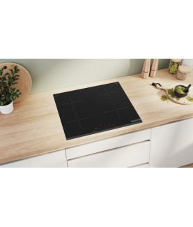 Bosch | Hob | PIE63KHC1Z | Induction | Number of burners/cooking zones 4 | Touch | Timer | Black