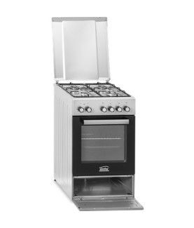 Simfer | Cooker | 5405SERGG | Hob type Gas | Oven type Electric | Stainless steel | Width 50 cm | Electronic ignition | Depth 6