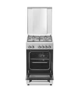 Simfer | Cooker | 5405SERGG | Hob type Gas | Oven type Electric | Stainless steel | Width 50 cm | Electronic ignition | Depth 6