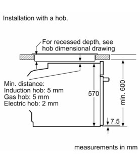 Bosch | Oven | HBA171BS1S | 71 L | Multifunctional | Pyrolysis | Touch control | Height 60 cm | Width 60 cm | Stainless Steel