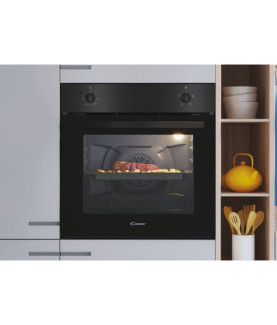 Candy | Oven | FIDC N200 | 70 L | Electric | Manual | Mechanical control | Convection | Height 59.5 cm | Width 59.5 cm | Black