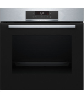 Bosch | Oven | HBA172BS0S | 71 L | Electric | Pyrolysis | Touch control | Height 59.5 cm | Width 59.4 cm | Stainless steel