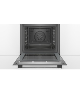 Bosch | Oven | HBA172BS0S | 71 L | Electric | Pyrolysis | Touch control | Height 59.5 cm | Width 59.4 cm | Stainless steel