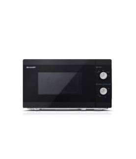 Sharp | Microwave Oven | YC-MS01E-B | Free standing | 20 L | 800 W | Black