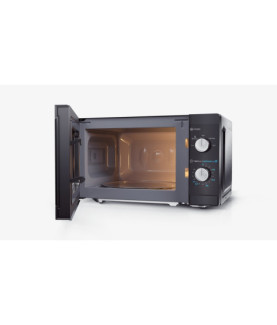 Sharp | Microwave Oven | YC-MS01E-B | Free standing | 20 L | 800 W | Black