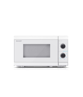 Sharp | Microwave Oven with Grill | YC-MG01E-C | Free standing | 800 W | Grill | White