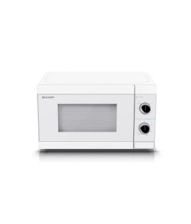 Sharp | Microwave Oven with Grill | YC-MG01E-C | Free standing | 800 W | Grill | White