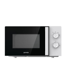 Gorenje | Microwave Oven | MO20E1WH | Free standing | 20 L | 800 W | Grill | White