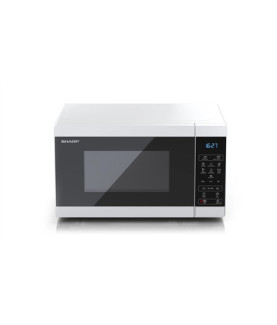 Sharp | Microwave Oven | YC-MS02E-W | Free standing | 20 L | 800 W | White