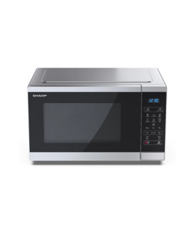 Sharp | Microwave Oven | YC-MS252AE-S | Free standing | 25 L | 900 W | Silver