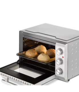 Caso | Compact oven | TO 20 SilverStyle | Easy Clean | Compact | 1500 W | Silver