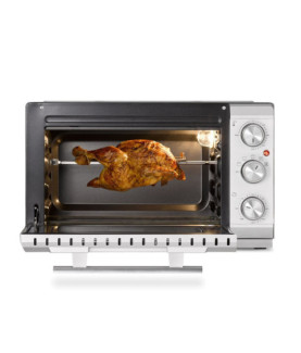 Caso | Compact oven | TO 20 SilverStyle | Easy Clean | Compact | 1500 W | Silver