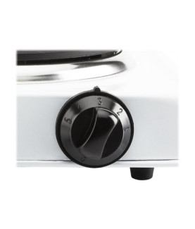 Tristar | Free standing table hob | KP-6185 | Number of burners/cooking zones 1 | Rotary | Black, White | Electric