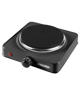 Mesko | Hob | MS 6508 | Number of burners/cooking zones 1 | Rotary | Black | Electric