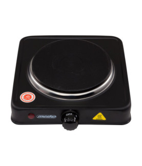 Mesko | Hob | MS 6508 | Number of burners/cooking zones 1 | Rotary | Black | Electric