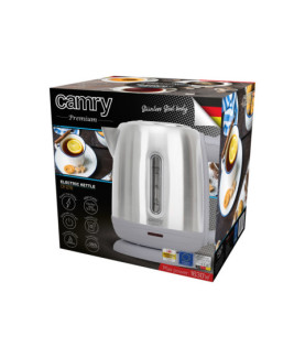 Camry | Kettle | CR 1278 | Standard | 1630 W | 1.2 L | Stainless steel | 360 rotational base | Stainless steel