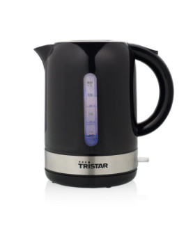 Tristar | Kettle | WK-1343 | Electric | 2200 W | 1.7 L | Plastic | 360 rotational base | Black