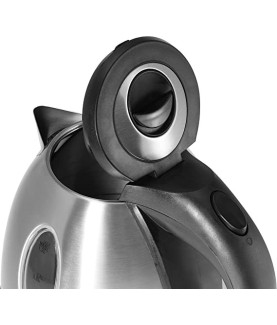 Tristar | Jug Kettle | WK-1323 | Standard | 1500 W | 1.2 L | Stainless steel | 360 rotational base | Silver