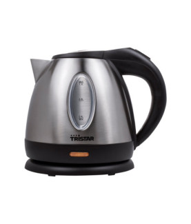 Tristar | Jug Kettle | WK-1323 | Standard | 1500 W | 1.2 L | Stainless steel | 360 rotational base | Silver