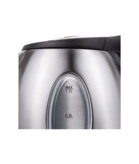 Tristar | Jug Kettle | WK-1323 | Standard | 1500 W | 1.2 L | Stainless steel | 360 rotational base | Silver